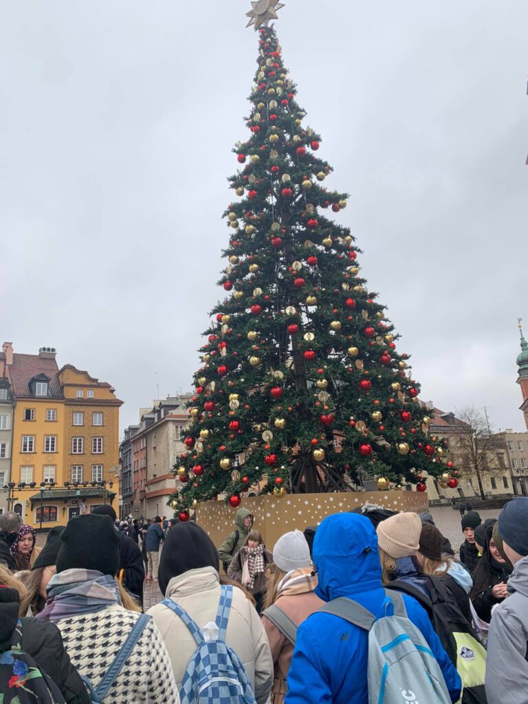 Uczniowie zwiedzają stolicę