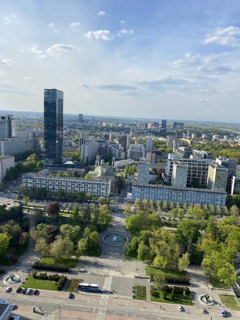 Spacer po Warszawie
