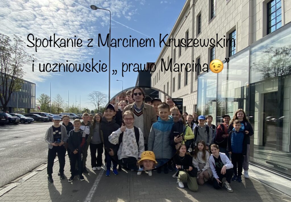 Spotkanie z Marcinem Kruszewskim