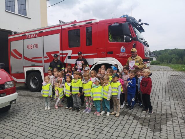 Przedszkolaki w OSP Kobyle